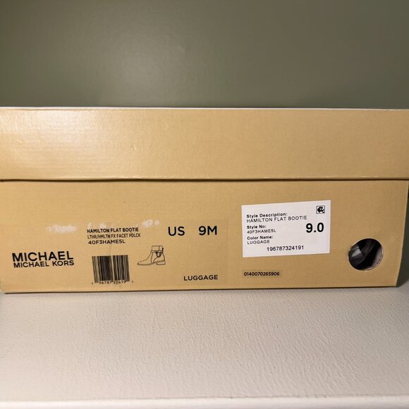 Michael Kors Hamilton Embellished Leather Ankle Boot - Picture 12 of 12